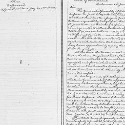[Document, 1779 June 22]