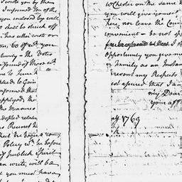 [Document, 1769 January n.d.]