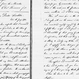 [Document, 1783 January 26]