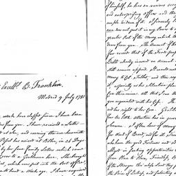 [Document, 1781 July 9]