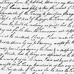 [Document, 1779 August 04]