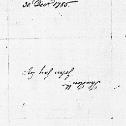 [Document, 1785 December 30]