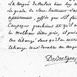 [Document, 1779 January 20]