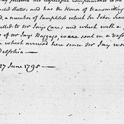 [Document, 1795 June 27]
