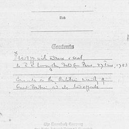 [Document, 1783 June 27]