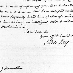 [Document, 1790 December 21]