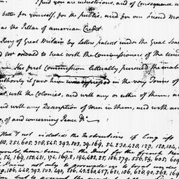 [Document, 1782 October 13]