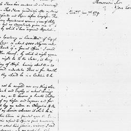 [Document, 1779 June 07]