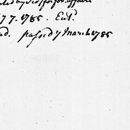 [Document, 1785 March 07]