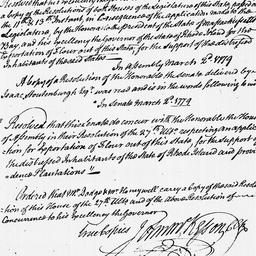 [Document, 1779 March 07]