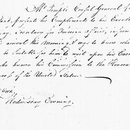 [Document, 1785 November 23]