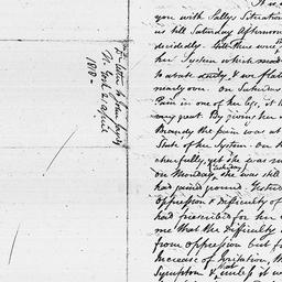 [Document, 1818 April 21]