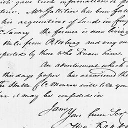 [Document, 1786 June 07]