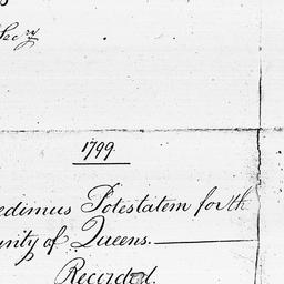 [Document, 1799 March 11]