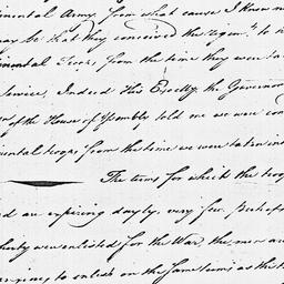 [Document, 1779 January 23]