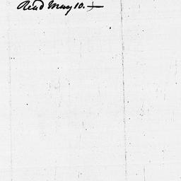 [Document, 1779 May 07]