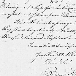 [Document, 1779 February 08]