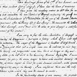 [Document, 1779 March 25]