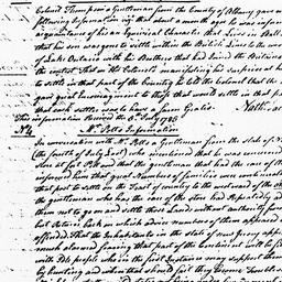 [Document, 1785 August 22]