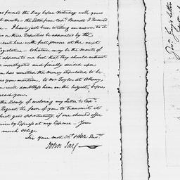 [Document, 1796 August 01]