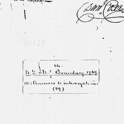 [Document, 1769 August 01]