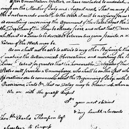 [Document, 1785 December n.d.]
