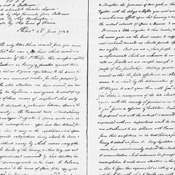 [Document, 1782 June 23]