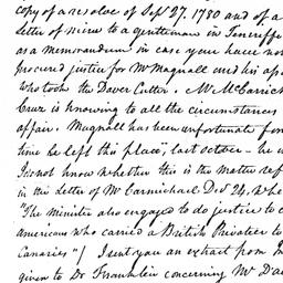 [Document, 1781 June 4]