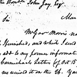 [Document, 1781 March 31]