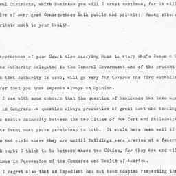 [Document, 1790 July 07]