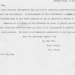 [Document, 1792 July 09]