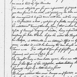 [Document, 1763 December 20]