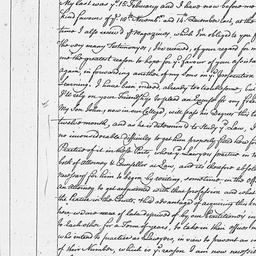 [Document, 1763 April 14]