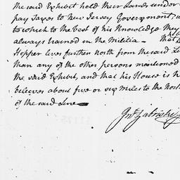 [Document, 1769 August 30]