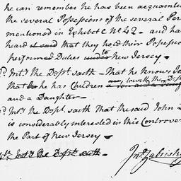 [Document, 1769 August 30]