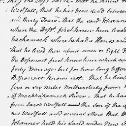 [Document, 1769 September 09]
