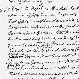 [Document, 1769 September 08]