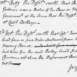 [Document, 1769 September 08]