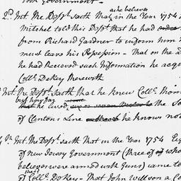 [Document, 1769 September 08]