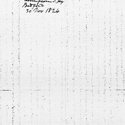 [Document, 1824 November 30]