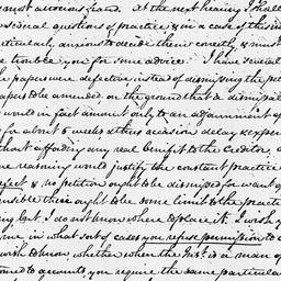 [Document, 1820 November 07]