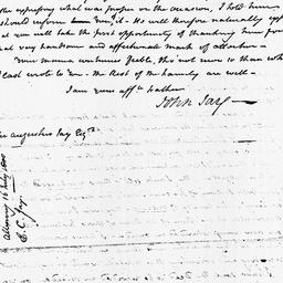 [Document, 1800 July 10]