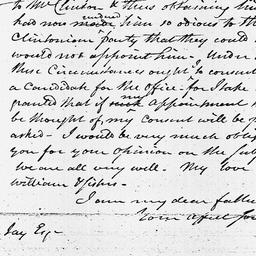 [Document, 1819 January 28]
