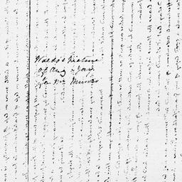 [Document, 1818 May 05]