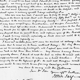[Document, 1816 November 05]