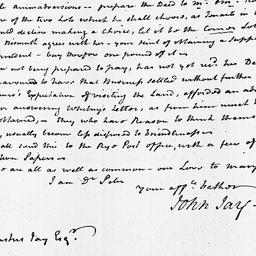 [Document, 1812 November 08]
