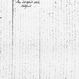 [Document, 1812 April 28]