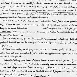[Document, 1820 February 08]