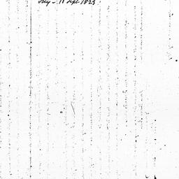 [Document, 1823 September 16]