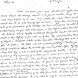 [Document, 1781 January 11]